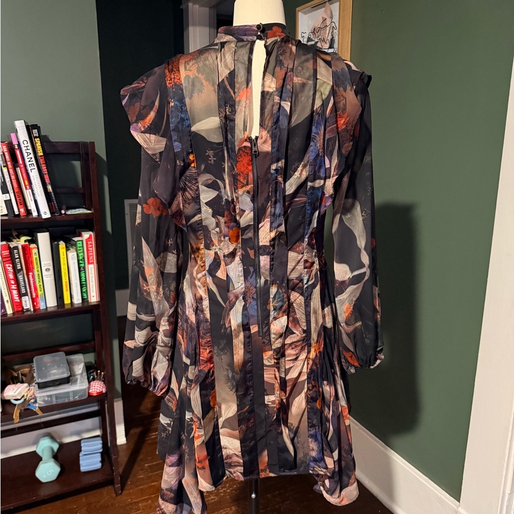 All Saints Fleur Abstract Dress - Picture 4 of 5